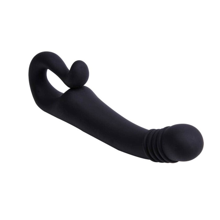 Dildo Anal Hand Gun, Negru, 24 Cm 3