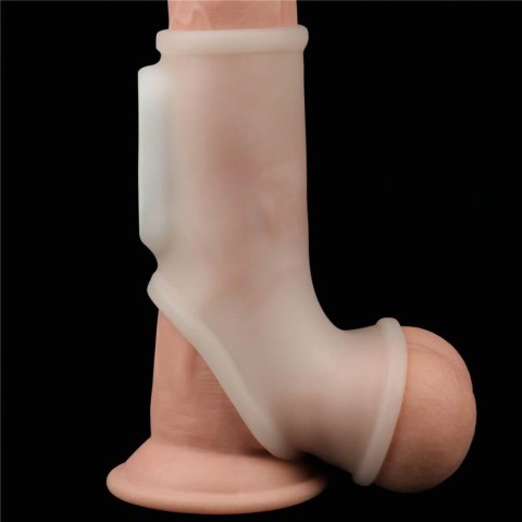 Pagina 3 - Inele Penis, Inel / Manson Penis Cu Vibratii Vibrating Silk Knights Ring With Scrotum Sleeve, Alb, pasiune.ro