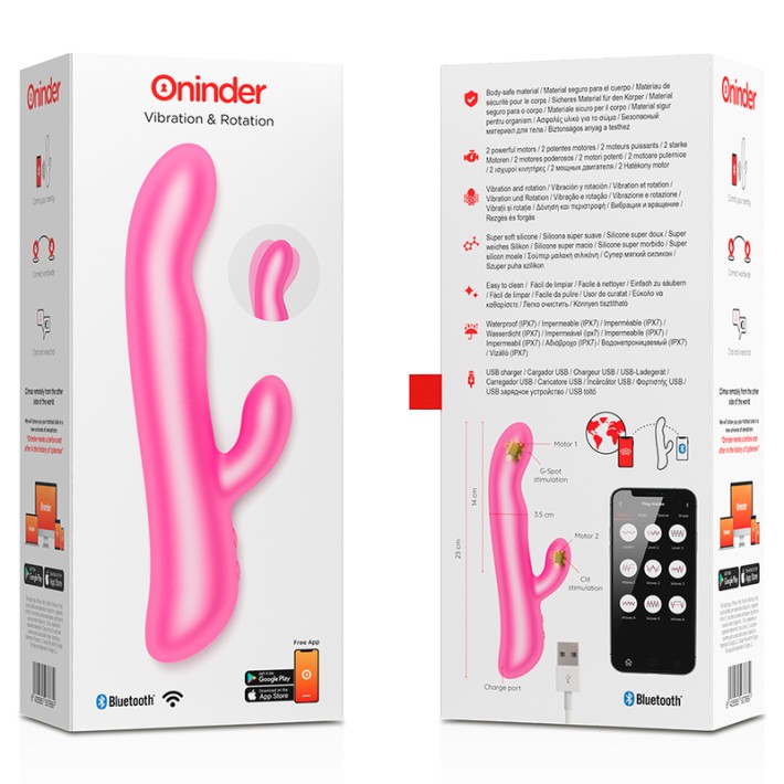 Vibrator Cu Vibratie Si Rotatie Oninder - Aplicatie Gratuita 5