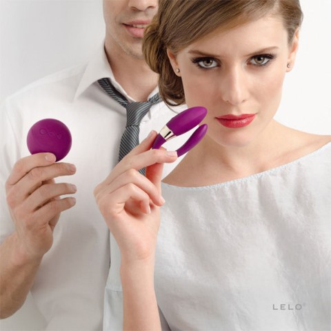 Vibratoare Cuplu, Vibrator Special Cupluri Tiani 2, Violet, pasiune.ro