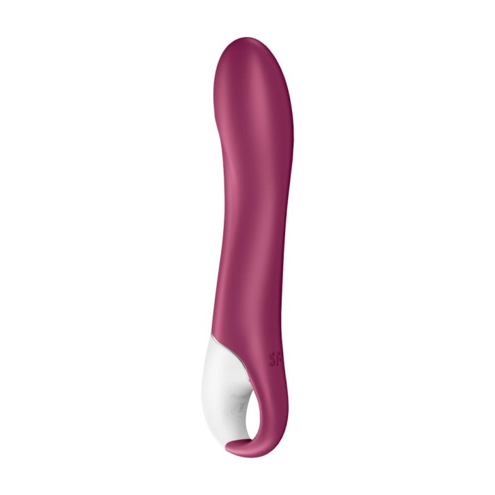 Vibrator Punctul G Big Heat, Bordo, 22 Cm 4