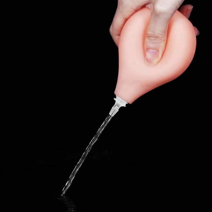 Dildo Clasic Cu Functie Ejaculare Squirt Extreme, Natural, 25 Cm 8