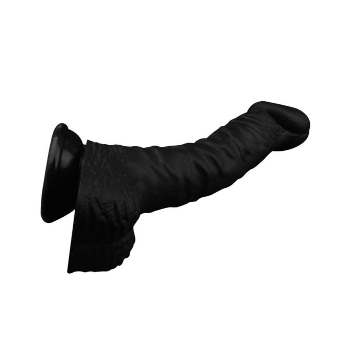 Dildo Realistic Naked Legend Politician, Negru, 19.5 Cm 4