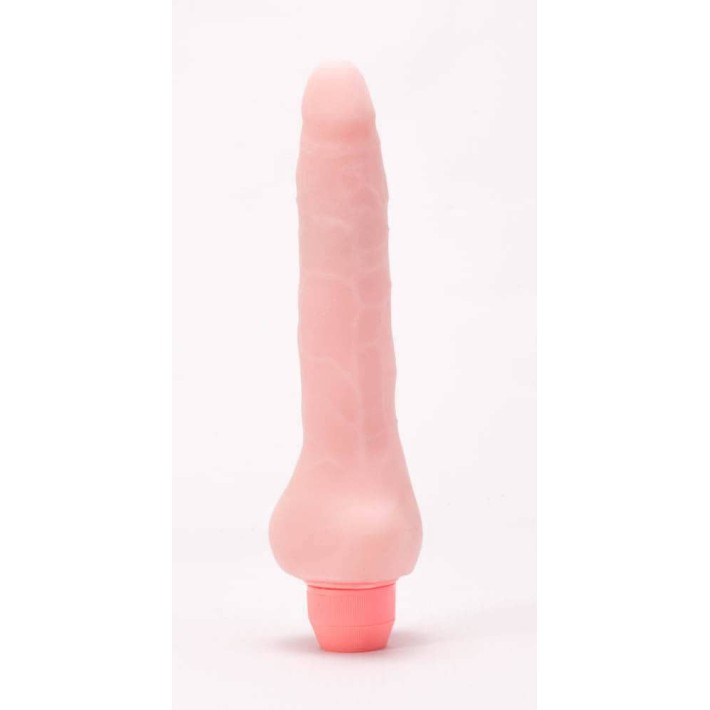 Vibrator Realistic Flexibil, Natural, 19.5 Cm 5