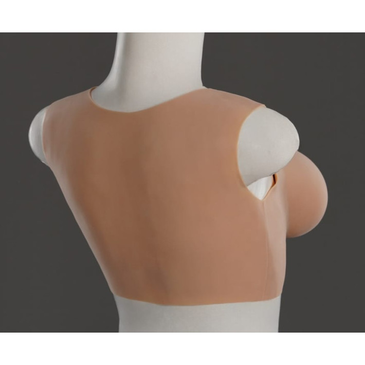 Realistic Silicone Breastplate D Cup 6