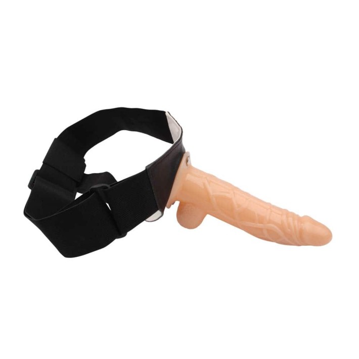 Strap-on Hollow Cock, Natural, 19 Cm 2