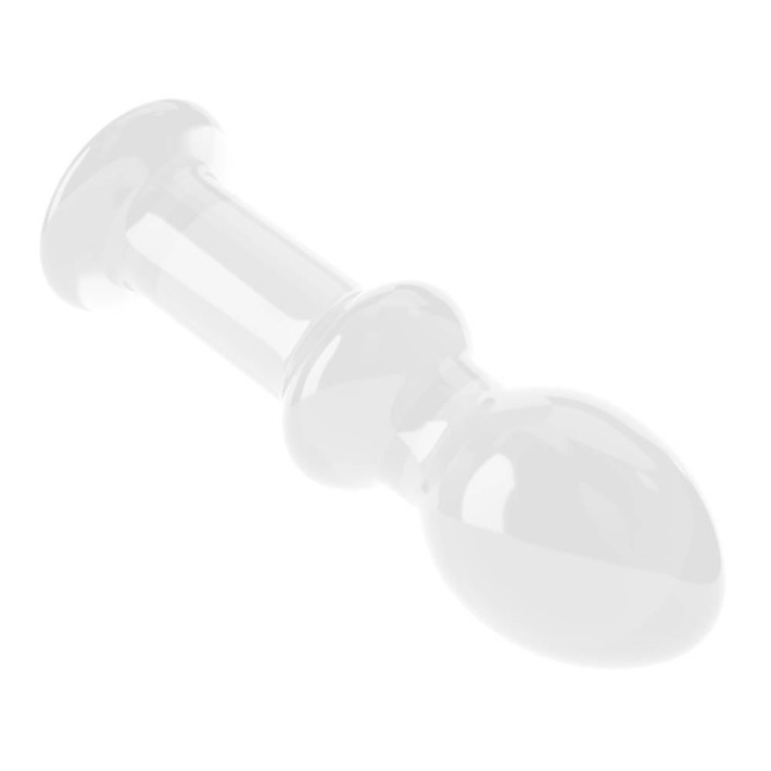 Dop Anal Din Sticla Borosilicata Glass Romance, Transparent, 11.5 Cm 3