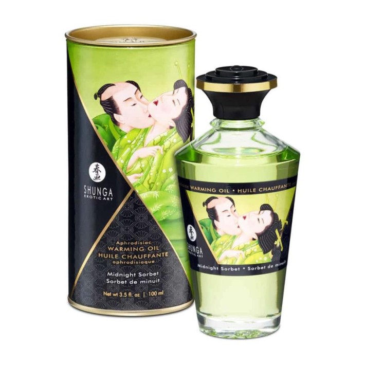 Ulei Afrodiziac Cu Efect De Caldura Midnight Sorbet, 100 Ml 2
