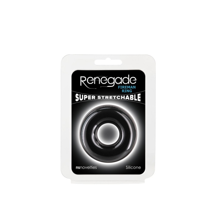Renegade - Fireman Ring - Large - Black 4