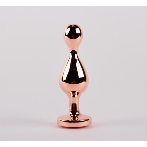 dop, Dop Anal Cu Bijuterie Secret Shine Booty Call S Iv, Metalic, 10 Cm, pasiune.ro