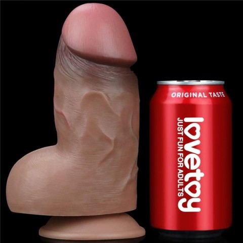 Pagina 7 - Dildouri Realistice, Dildo Mega Dublu-stratificat Nature Cock, Brun, 18 Cm, pasiune.ro