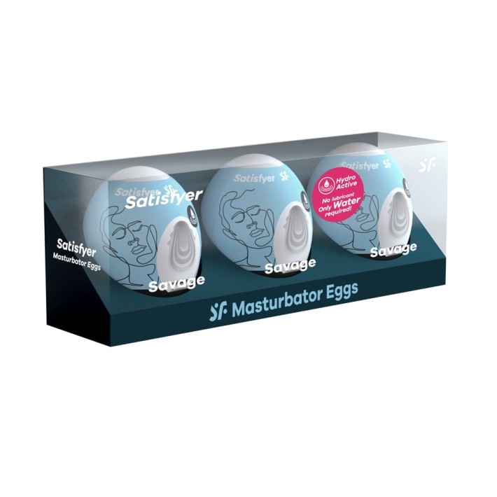 Masturbator Egg Single Savage 2