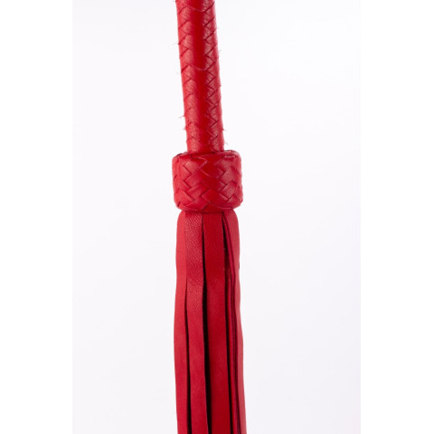 Devil Sticks, Softy Handle Calf Leather Tails Red_b15o25_3, pasiune.ro