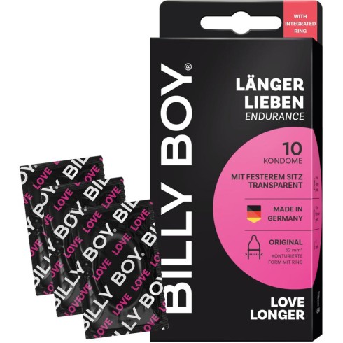 long, Prezervative Billy Boy Love Longer 10 Buc, pasiune.ro