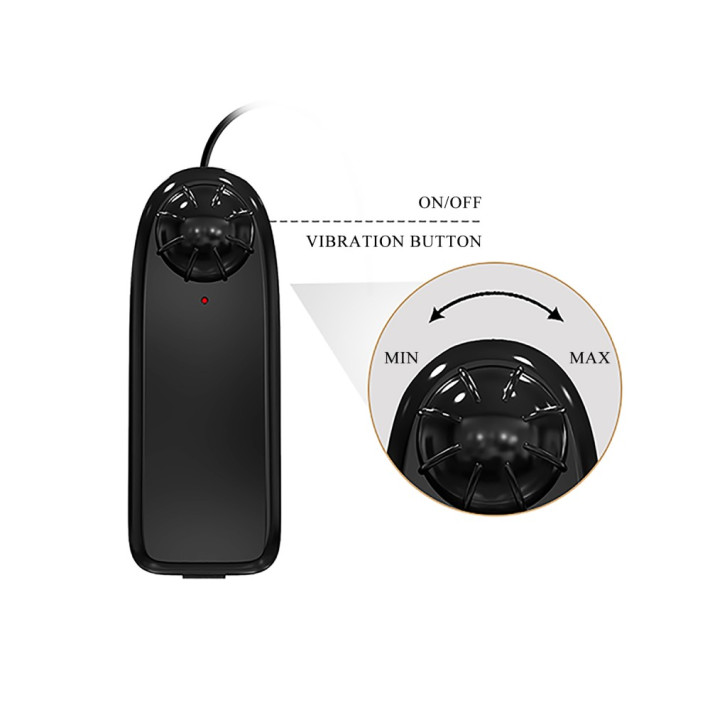 Vibrator Realistic Beautiful Zebulon, Natural, 19 Cm 8