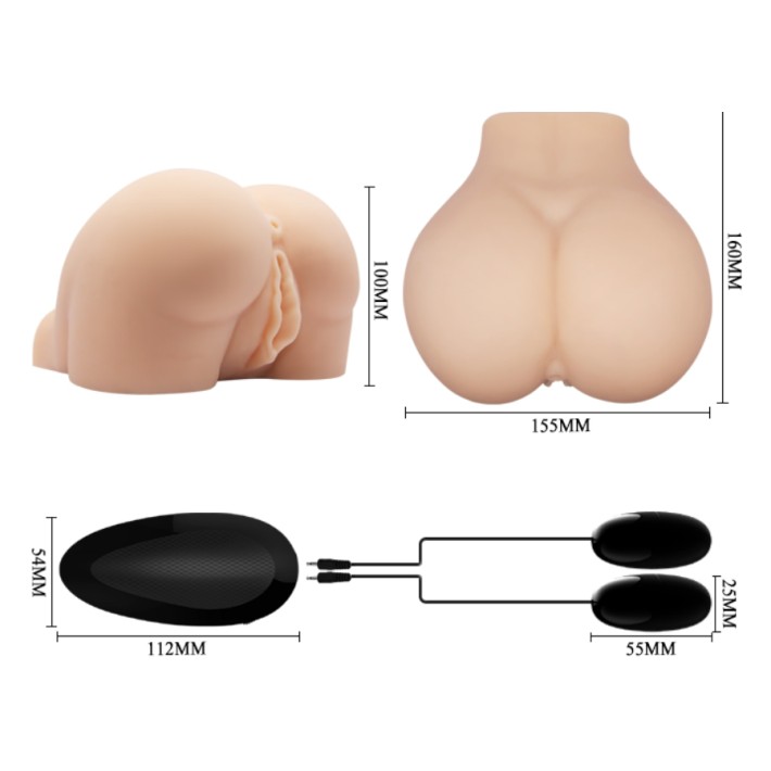 Masturbator Realistic Cu Vibratii Crazy Bull Vagina And Anal 3