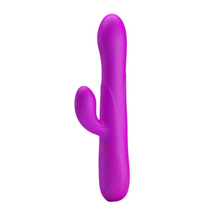 Vibrator Rabbit Gonflabil Douglas, Violet, 25 Cm 7