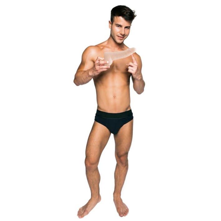 Dildo Clasic Allen King, Natural, 18 Cm 8