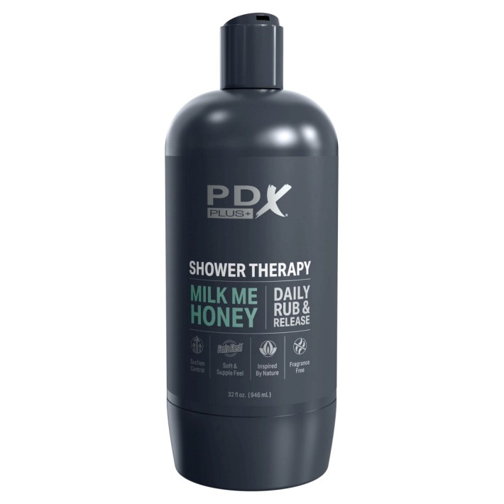 Masturbator Shower Therapy - Milk Me Honey, Natural 4