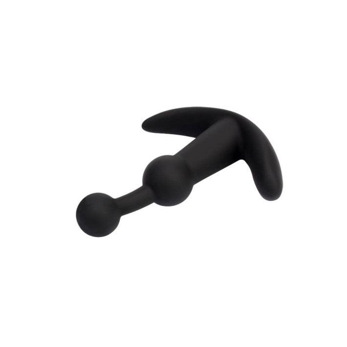 Vibrator Anal Cu Bile Playful, Negru, 14 Cm 5