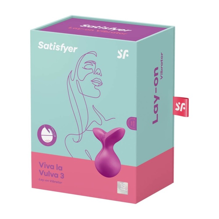Vibrator Special Viva La Vulva 3, Violet 6