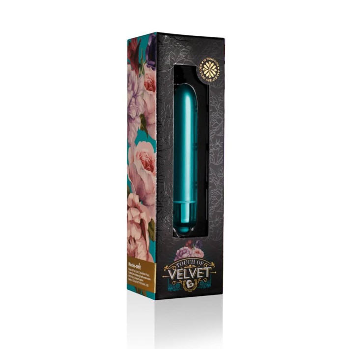 Vibrator Clasic Touch Of Velvet Peacock Petals, 10 Cm 2