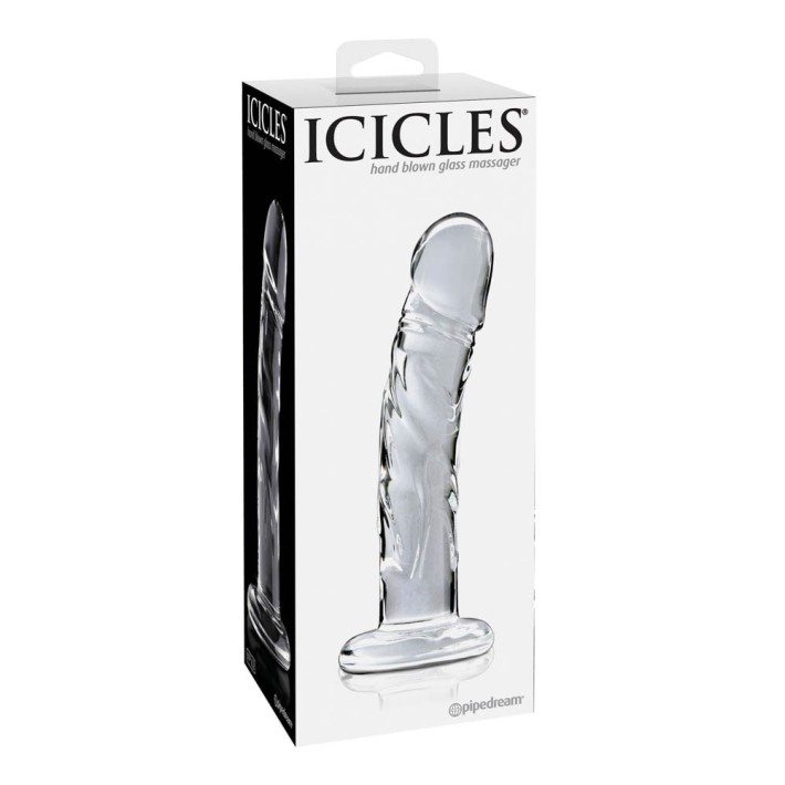 Dildo Clasic Din Sticla Icicles No. 62 2