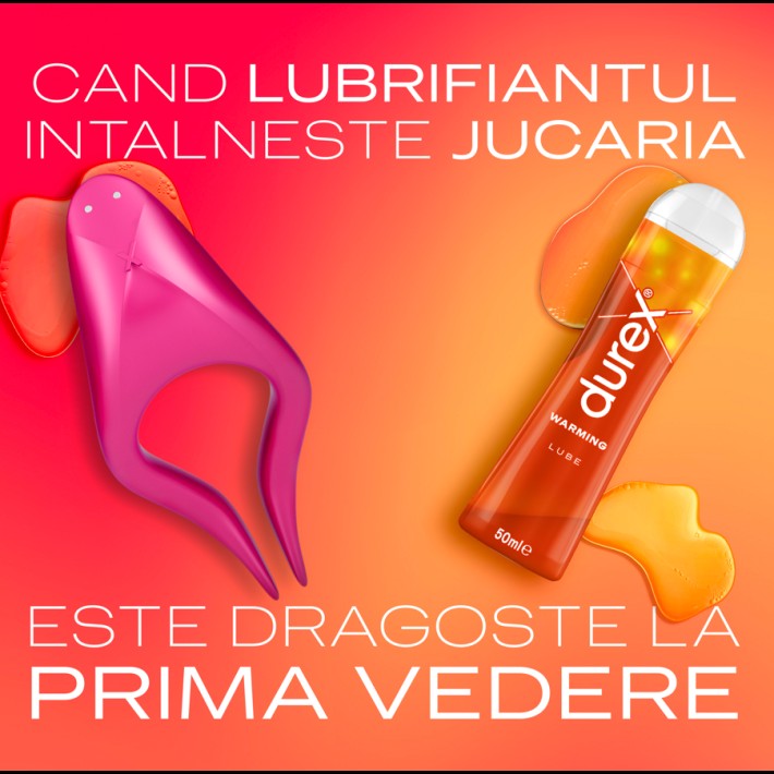 Vibrator Cuplu Durex Ride & Tease - Stimulator Pentru Multiple Zone Erogene  9