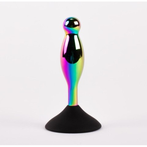 X-Men, Dop Anal Cu Bijuterie Secret Shine Booty Call S V, Metalic Multicolor, 12 Cm, pasiune.ro