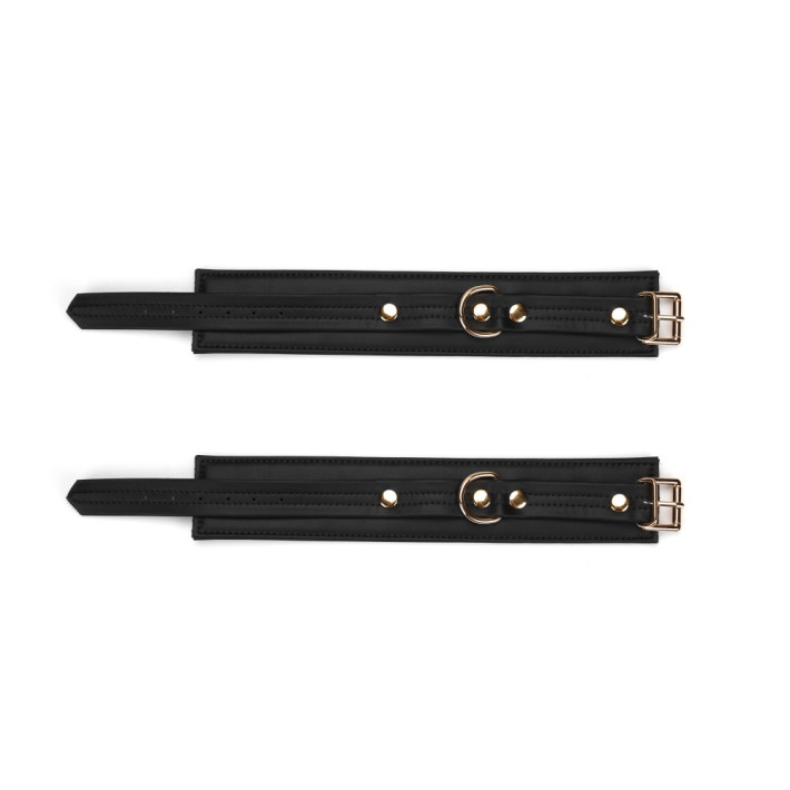 Black Organosilicon Ankle Cuffs 5