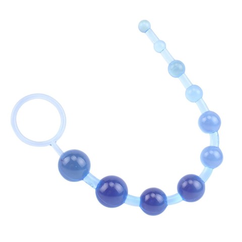Chisa Novelties, Bile Anale Sassy 10, Albastru, pasiune.ro