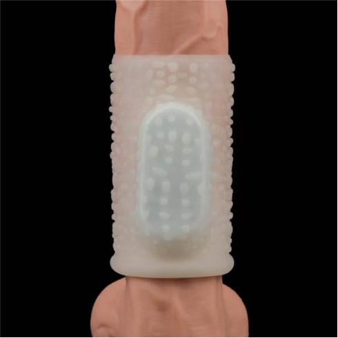 manson, Inel / Manson Penis Cu Vibratii Vibrating Spiral Knights Ring, Alb, pasiune.ro