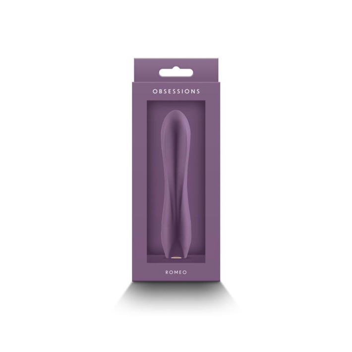 Vibrator Clasic Obsessions Romeo, Mov, 16 Cm 3