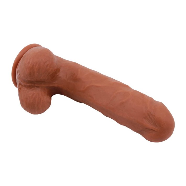 Dildo Realistic Cu Ventuza Bottomless Pleasure, Natural, 20 Cm 6