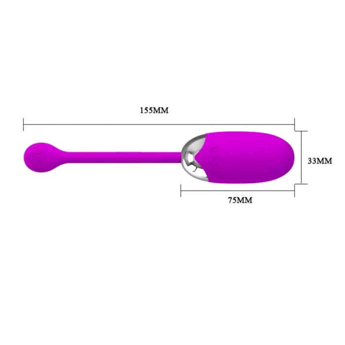 Ou Vibrator Brook, Violet, 15.5 Cm 8