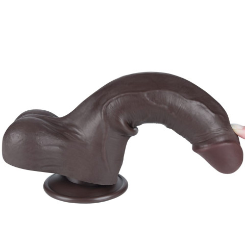 Pagina 9 - Dildouri Realistice, Dildo Realistic Sliding Skin Dual Layer Ii, Brun Inchis, 21.5 Cm, pasiune.ro