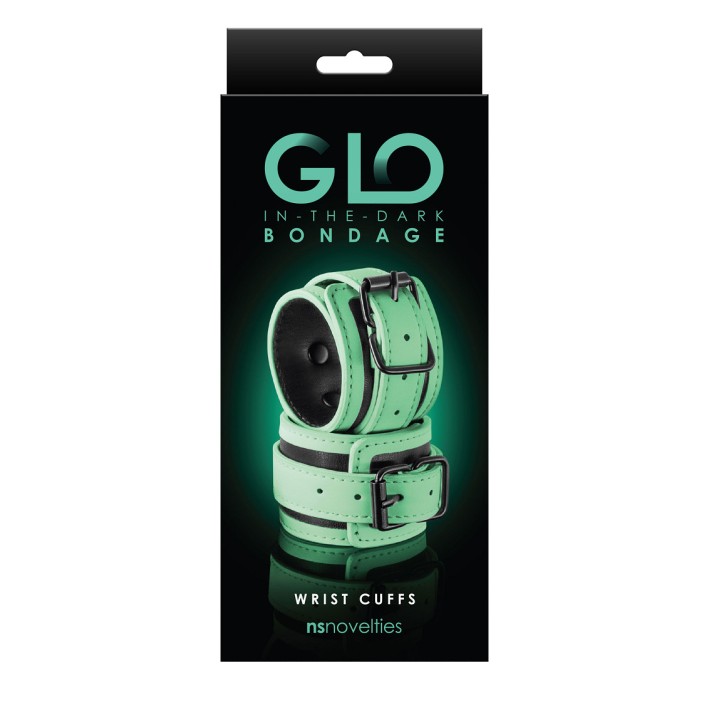 Catuse Pentru Incheieturi Glo Bondage, Fosforescent 3