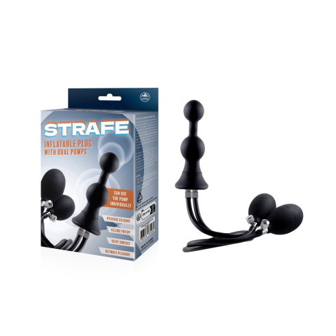 inflatable, Strafe Inflatable Plug With Dual Pumps, pasiune.ro