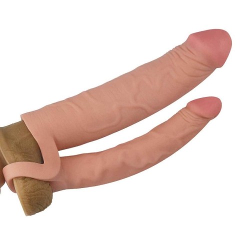 ou, Extensie/manson Penis Dublu, Natural, +5 Cm, pasiune.ro
