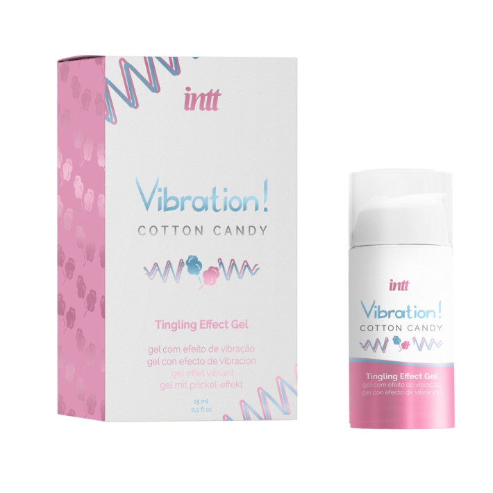 Vibration Cotton Candy Bottle 15ml + Box 3