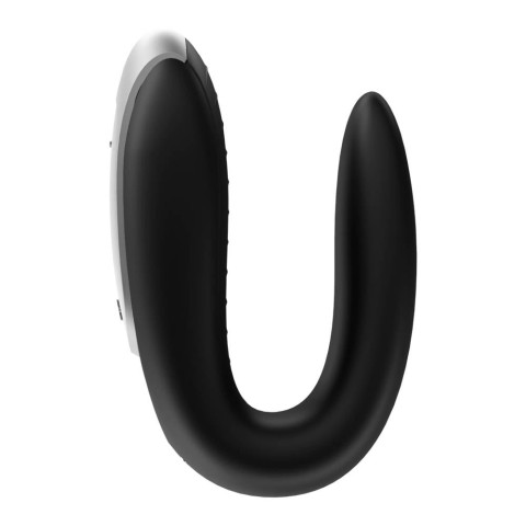 Vibratoare Duble, Vibrator Pentru Cupluri Double Fun, Negru, pasiune.ro