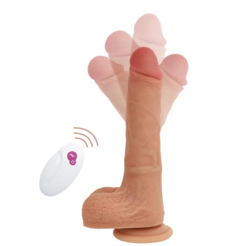 realistic, Vibrator Realistic Cu Telecomanda Mr Rick 20.9/17x4 Cm, pasiune.ro