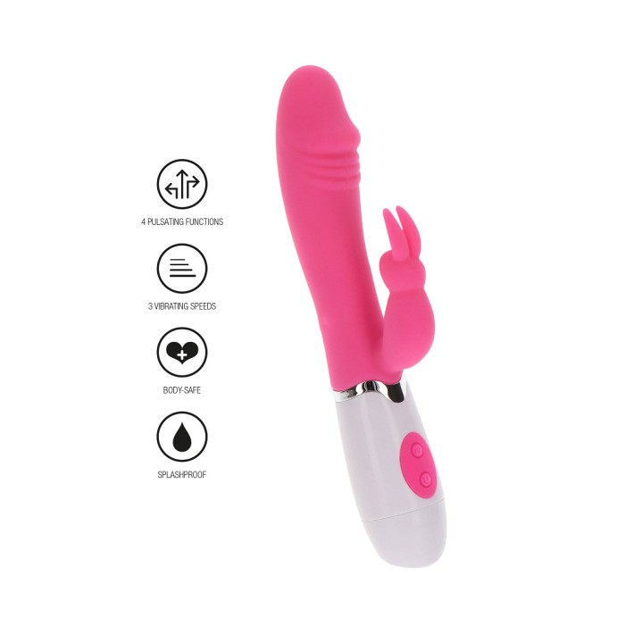 Vibrator Rabbit Funky Toyjoy Roz 5
