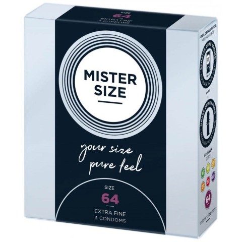 Pagina 2 - Prezervative, Mister Size 64 Mm Condoms 3 Pieces, pasiune.ro