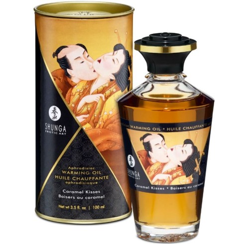 ulei, Ulei Afrodiziac Cu Efect De Caldura Caramel Kisses, 100 Ml, pasiune.ro