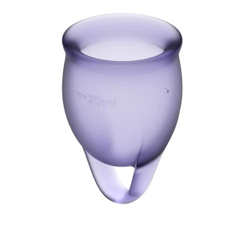 cupa, Cupa Menstruala Feel Confident, Lila, 20 Ml, pasiune.ro