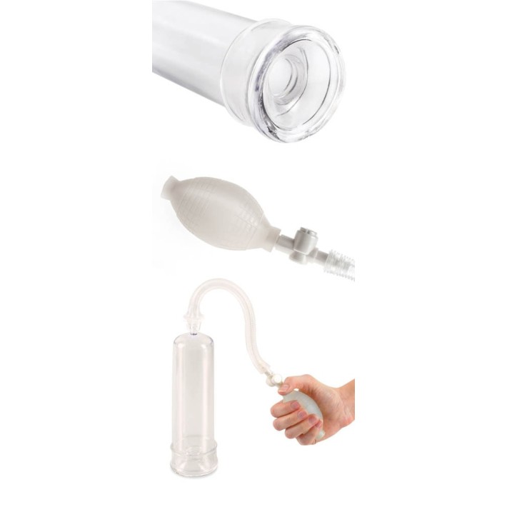 Pompa Penis Pentru Incepatori Beginners Power Pump, Transparent 7
