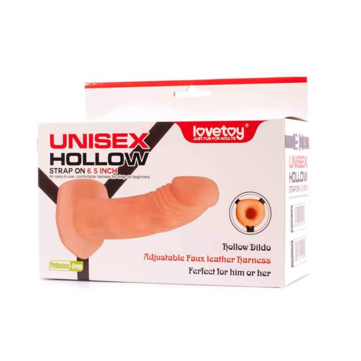 Strap On/extensie Penis Unisex Lovetoy, 16.5 Cm 2