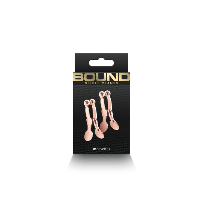 Bound - Nipple Clamps - C1 - Rose Gold 3