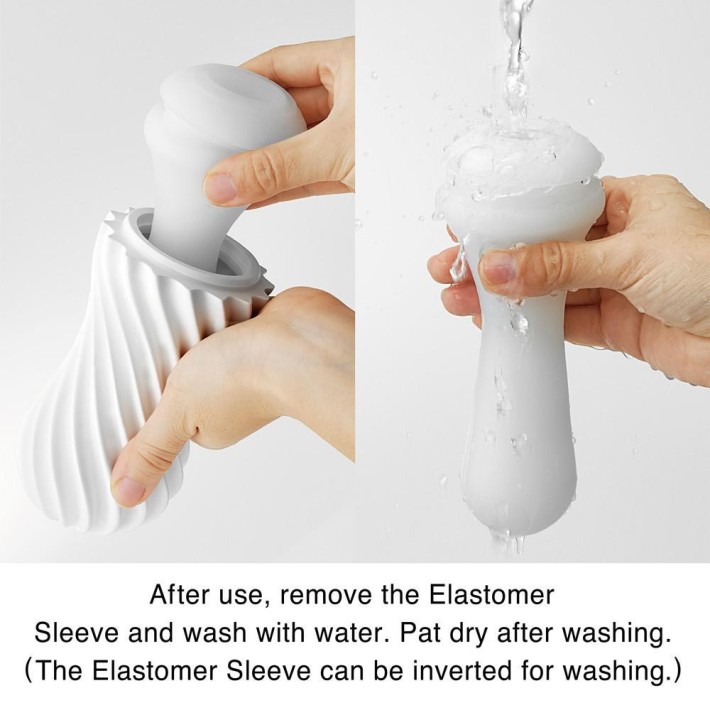 Masturbator Flex Silky White 2